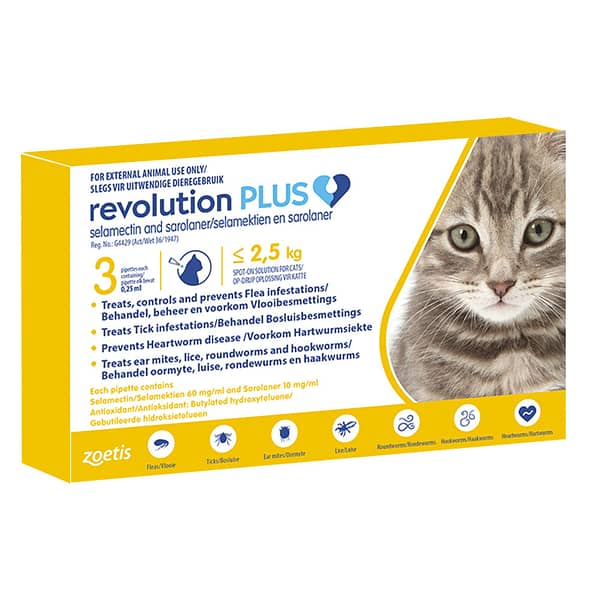 Revolution Plus For Cats Tapeworms