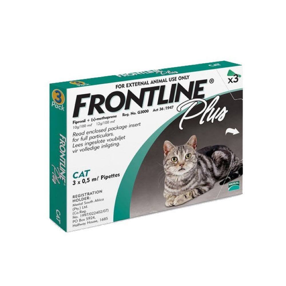 Frontline Plus Cats - Box Of 3