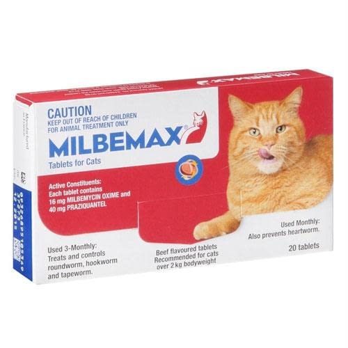 Milbemax Chewable Deworming Tablet for Cats