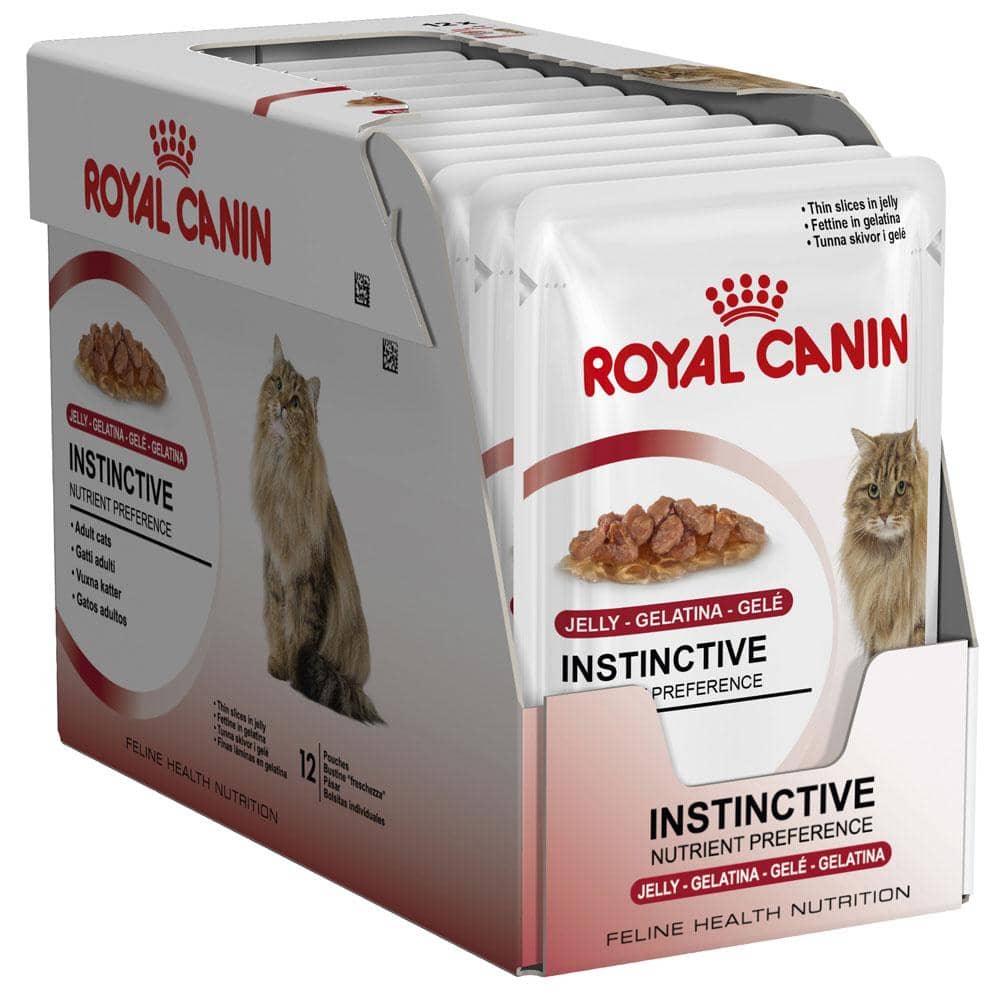 Royal Canin Feline Instinctive Chunks in Jelly pouch