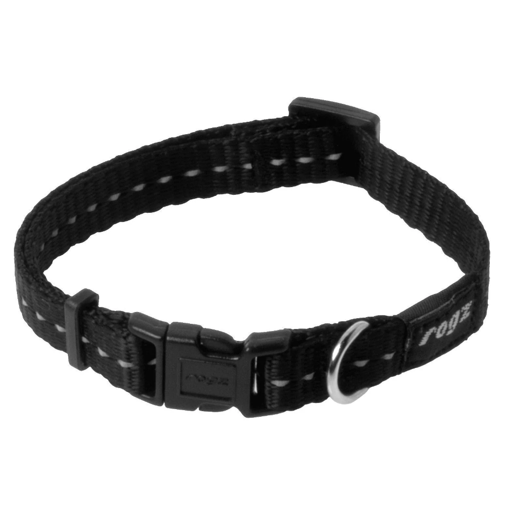 Rogz Utility Side Release Collar for Dogs (Black)