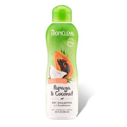 TropiClean Papaya & Coconut Pet Shampoo
