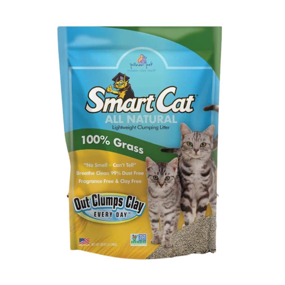 SmartCat All Natural Clumping Cat Litter 100 Grass Original