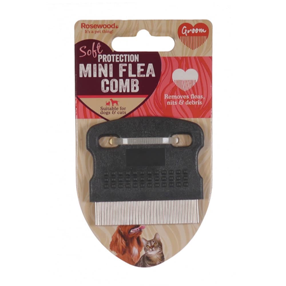 Rosewood Salon Grooming Mini-Flea Comb