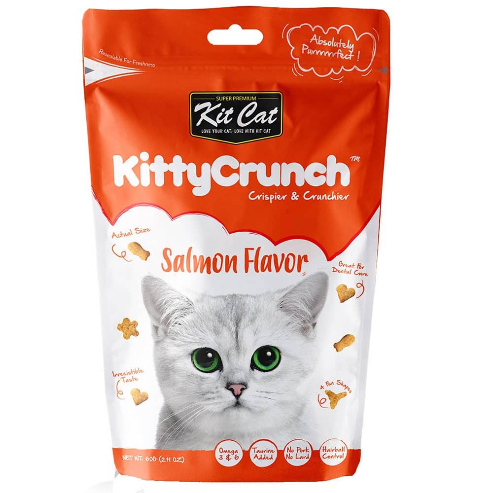 Kit Cat KittyCrunch Salmon 60g