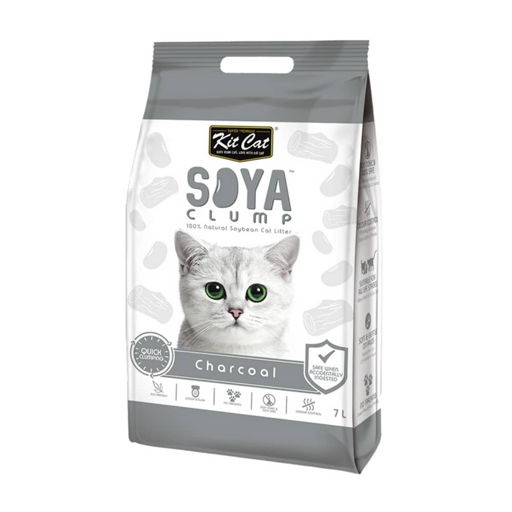 Kit Cat Soya Litter - Charcoal 2.8 kg
