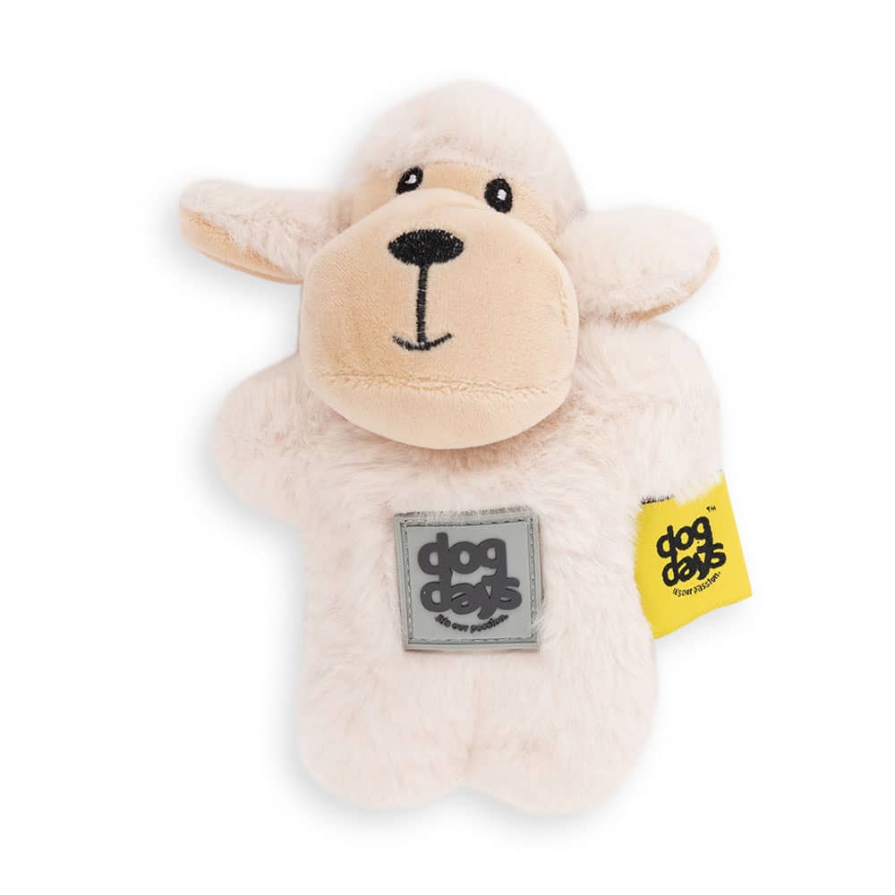 Dog's Life Sheep Plush Toy with Squeaker