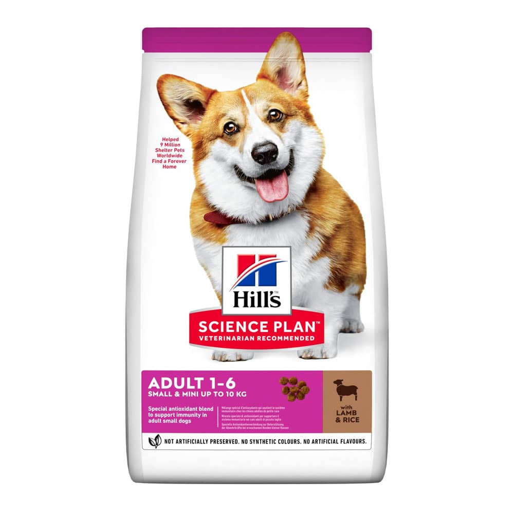 Hill's Science Plan Adult Small & Mini Dry Dog Food Lamb & Rice Flavour