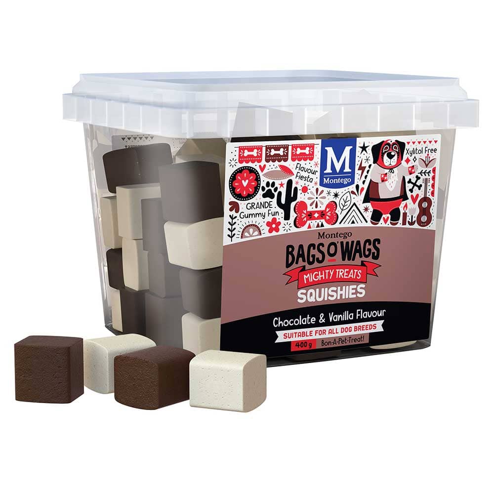 Montego Bags O' Wags Chocolate and Vanilla Squishies