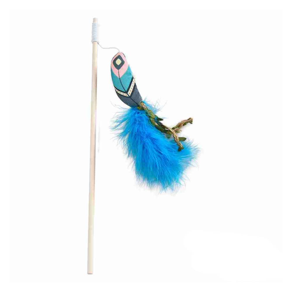 Dog's Life Dangler With Feather | Pet Hero