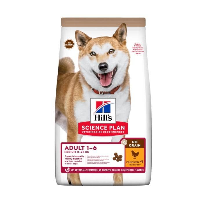 Hill's Science Plan Adult No Grain Dry Dog Food Chicken Flavour