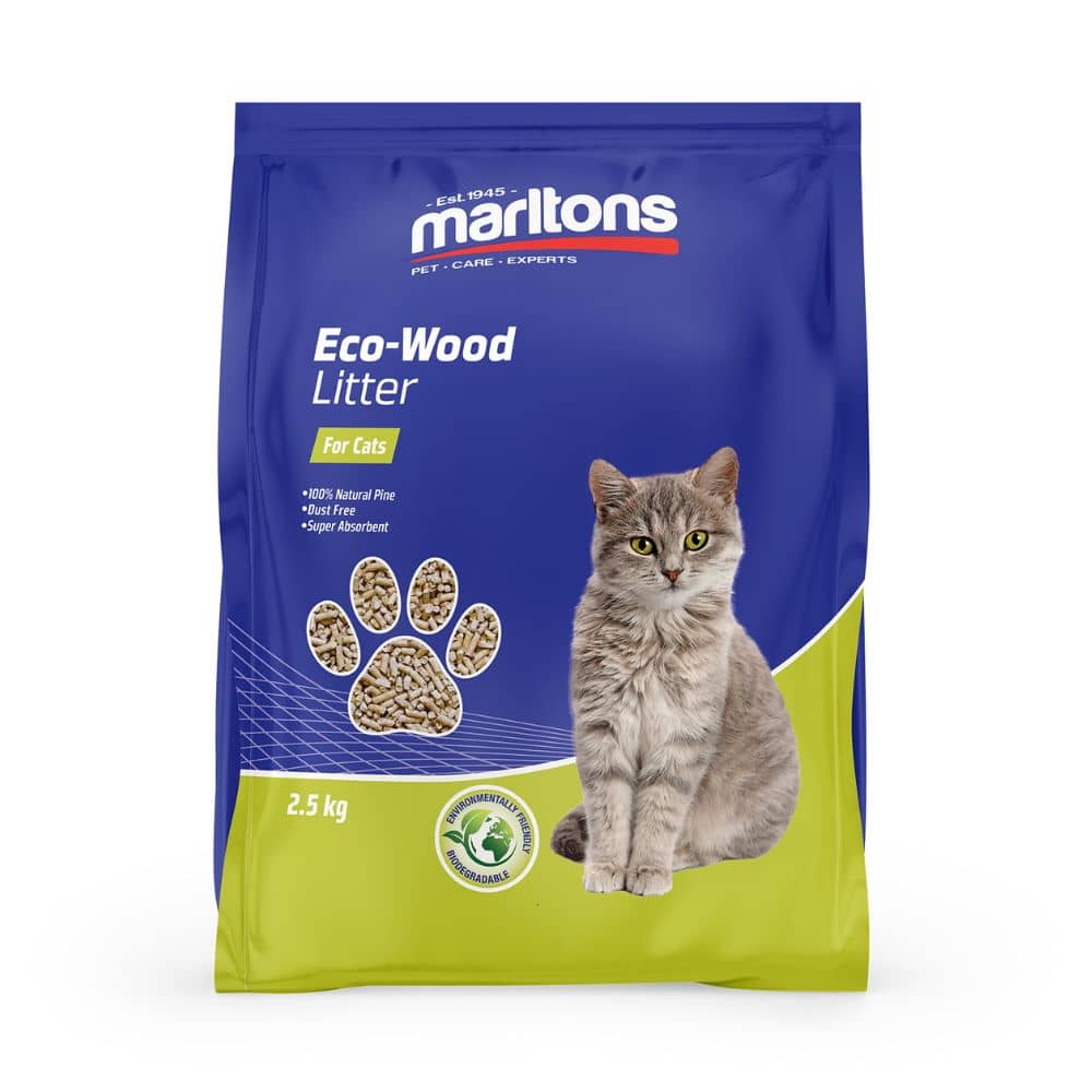 Marltons Eco-Wood Cat Litter Pellets