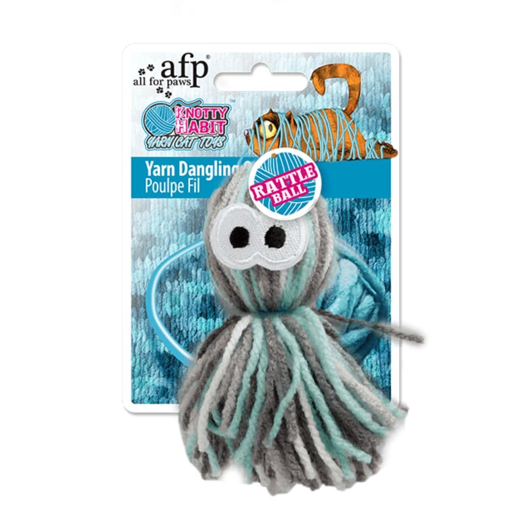 All For Paws Knotty Habits Yarn Dangling Octopus Pet Hero
