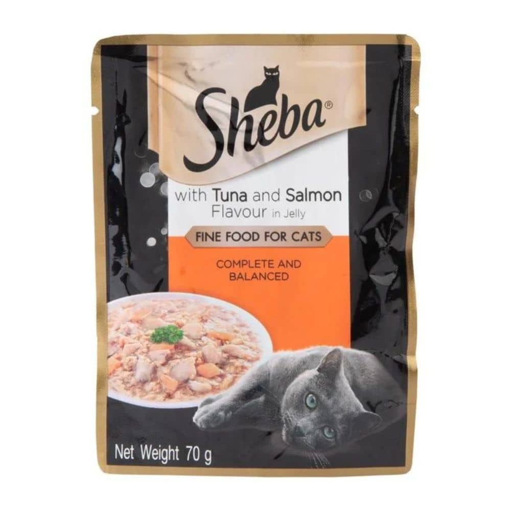 Sheba Tuna And Salmon In Jelly Cat Wet Food Pet Hero