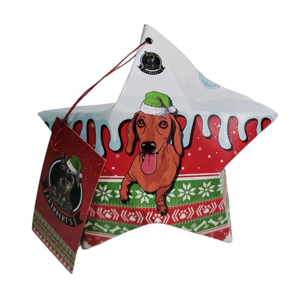 Cuthbert's Semi-Moist Christmas Tree Star Dog Treat