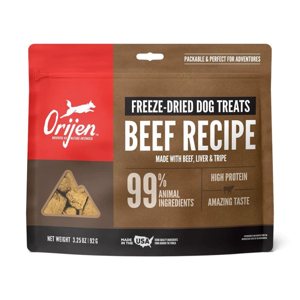 Orijen RanchRaised Beef FreezeDried Dog Treats Pet Hero