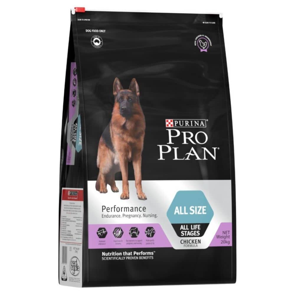 Purina Pro Plan Performance All Sizes Dog Food