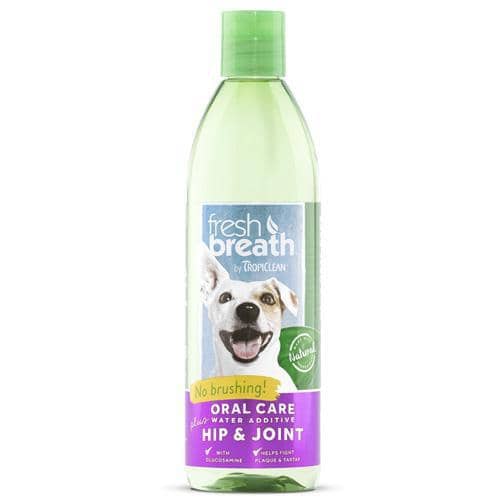 TropiClean Fresh Breath Plus Hip and Joint Water Additive