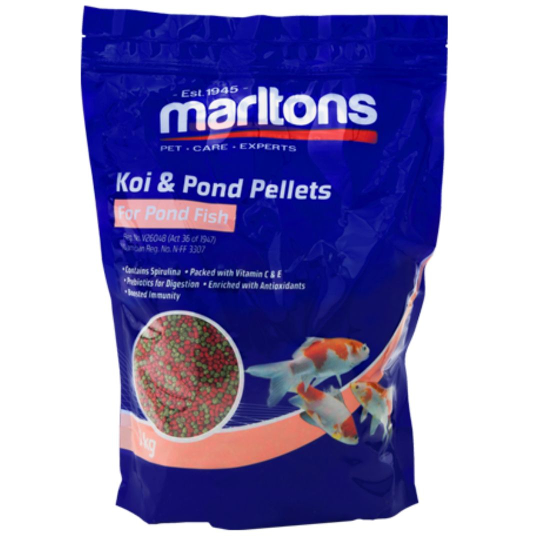 Marltons Pond Pellets Fish Food For Koi Fish