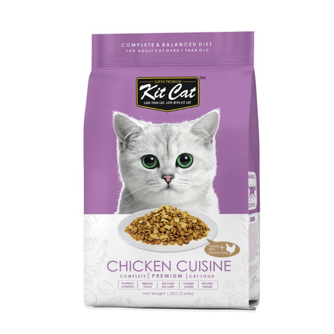 Kit Cat Complete Premium Dry Cat Food Chicken Cuisine Pet Hero