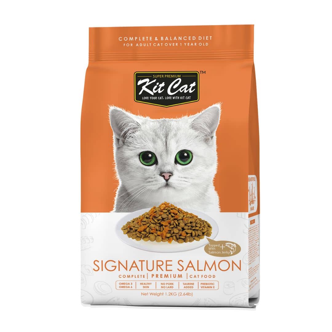 Kit Cat Complete Premium Dry Cat Food Signature Salmon Pet Hero