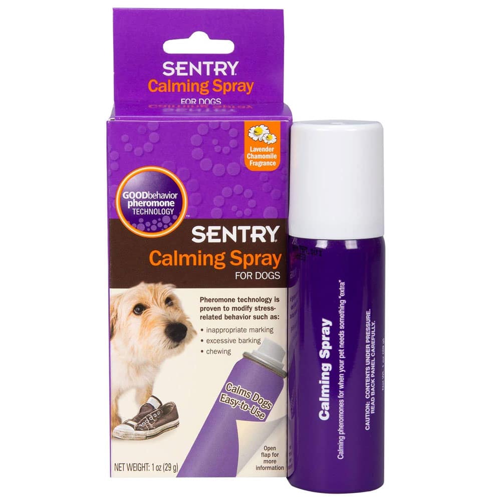 Sentry Pheromone Calming Spray For Dogs Pet Hero