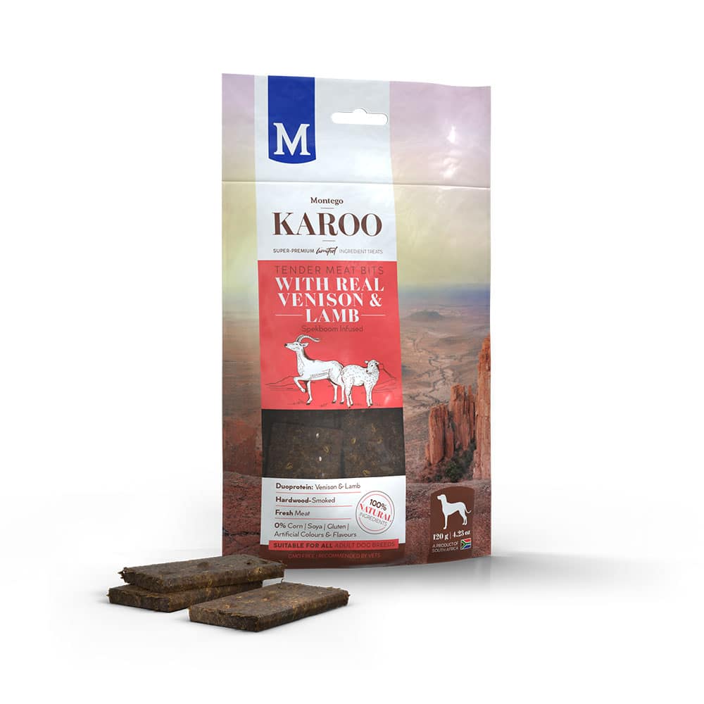 Montego Karoo Tender Meat Bits Venison & Lamb Pet Hero