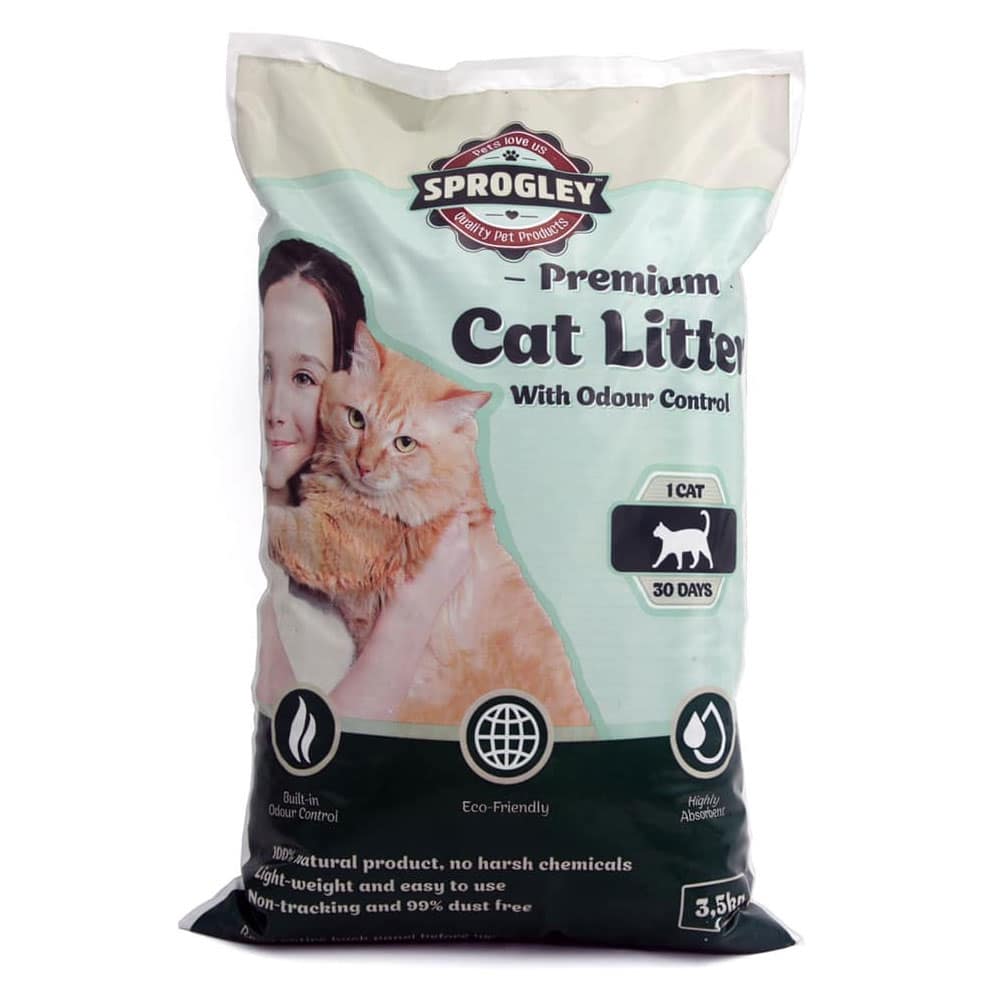 Sprogley Premium Cat Litter With Odour Control Pet Hero