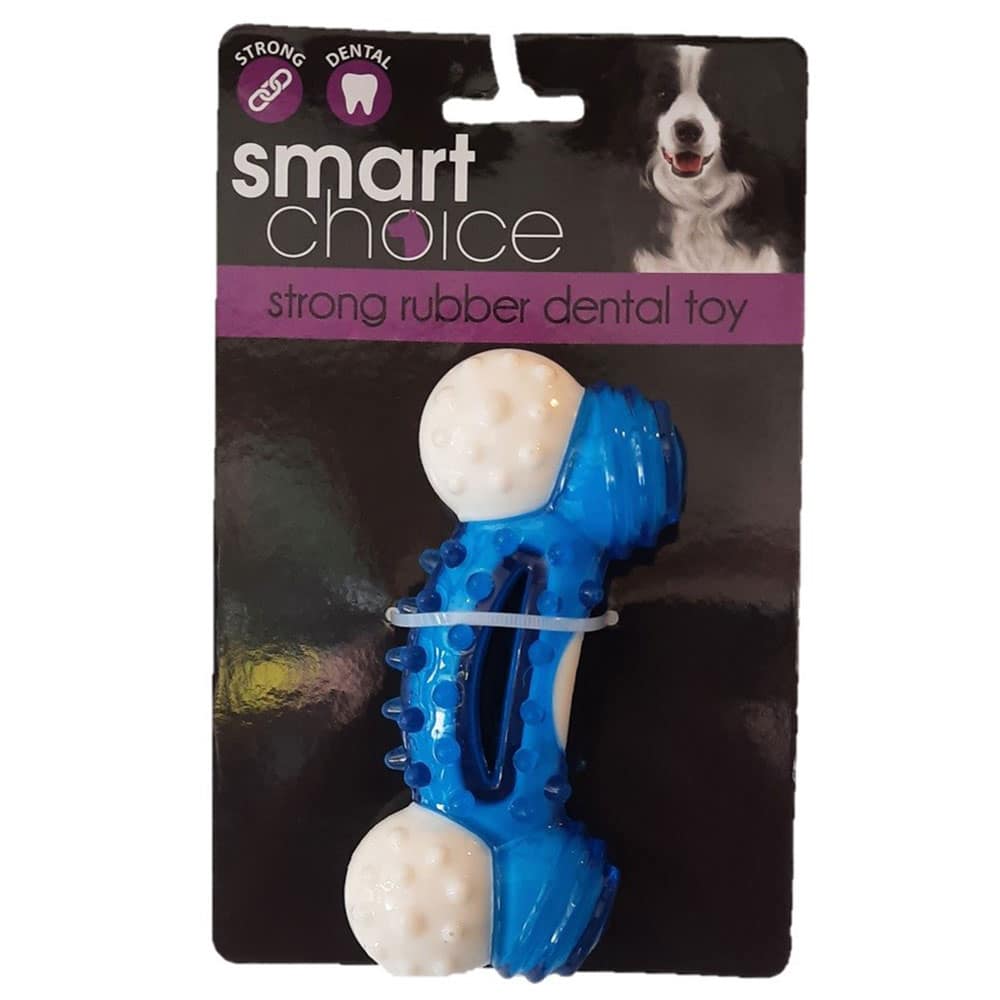 Smart Choice TPR Dog Toys With Nylon (Bone) Pet Hero