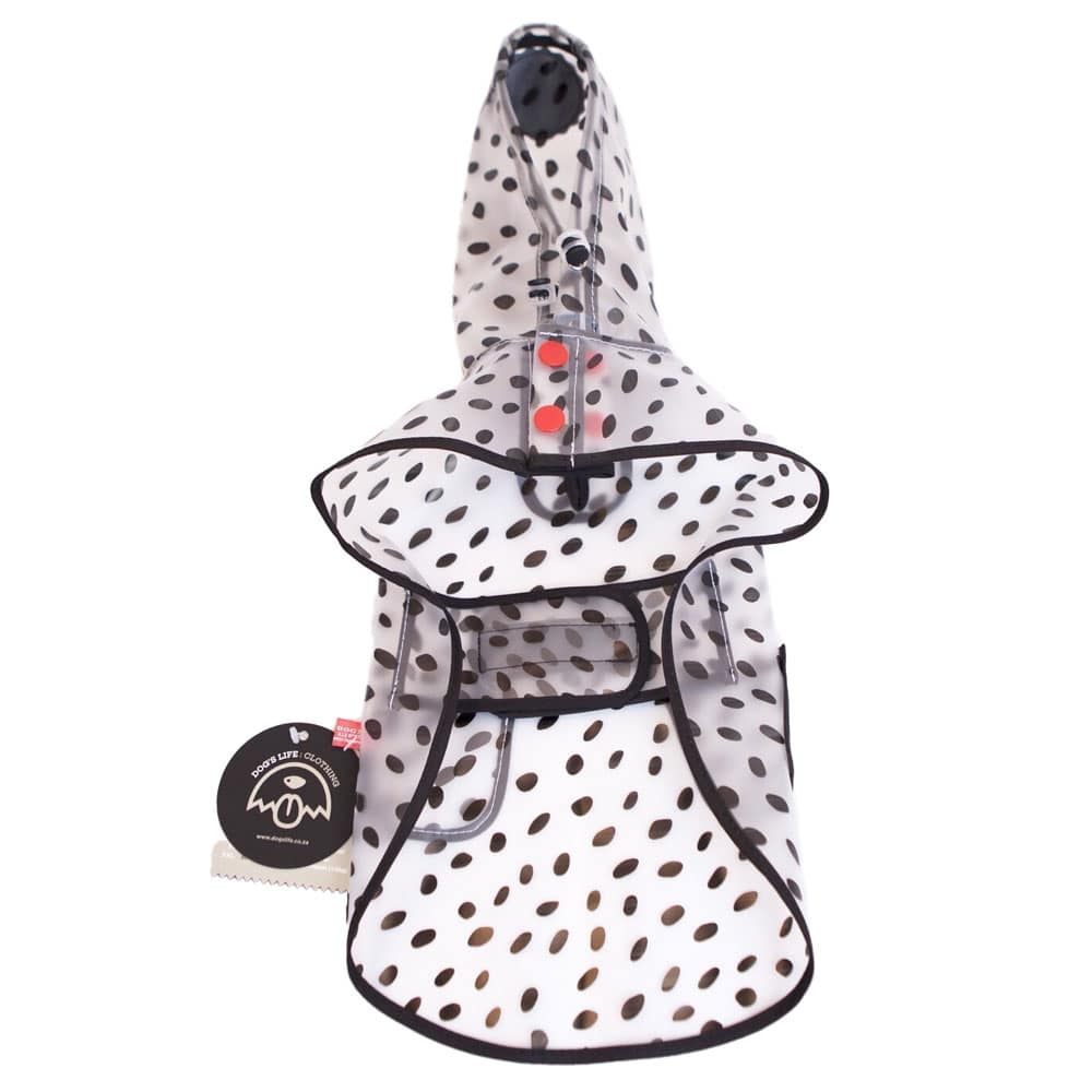 Dog's Life Raincoat Spots Pet Hero