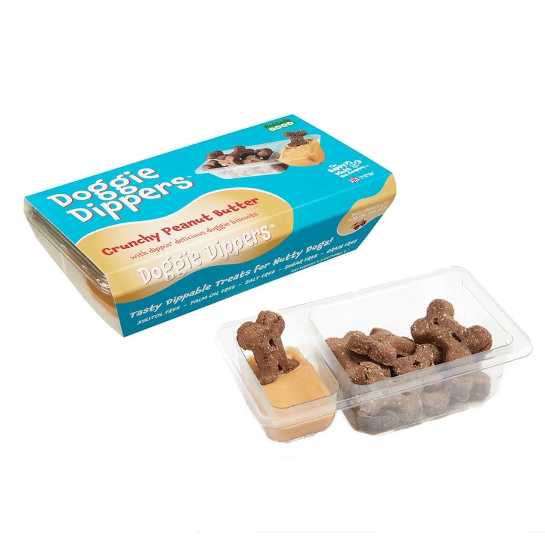 Happy Mutt Doggie Dippers Crunchy Peanut Butter Pet Hero