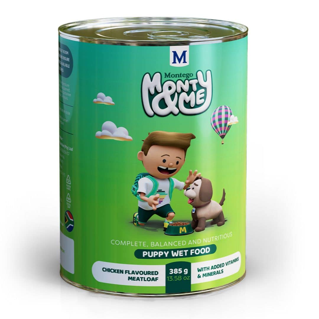 Montego Monty & Me Puppy Wet Food Pet Hero